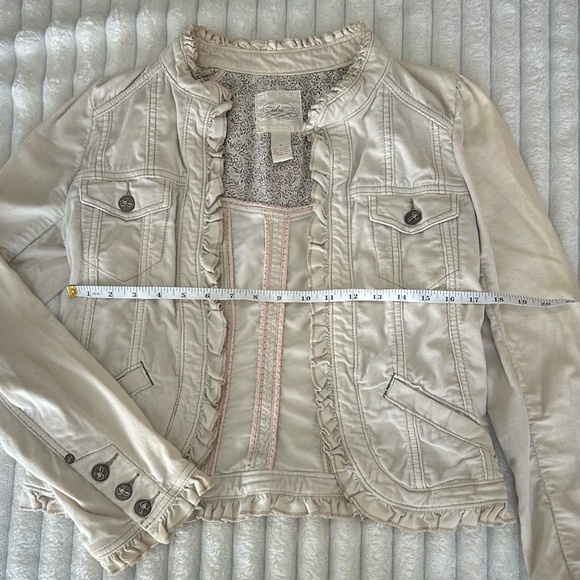 Cream Corduroy Jacket by Gidra - Picture 9 of 10